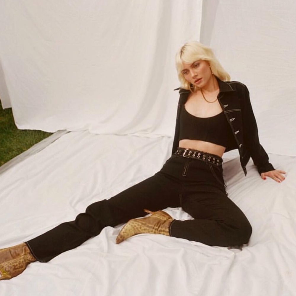 MIAOU black belted pants